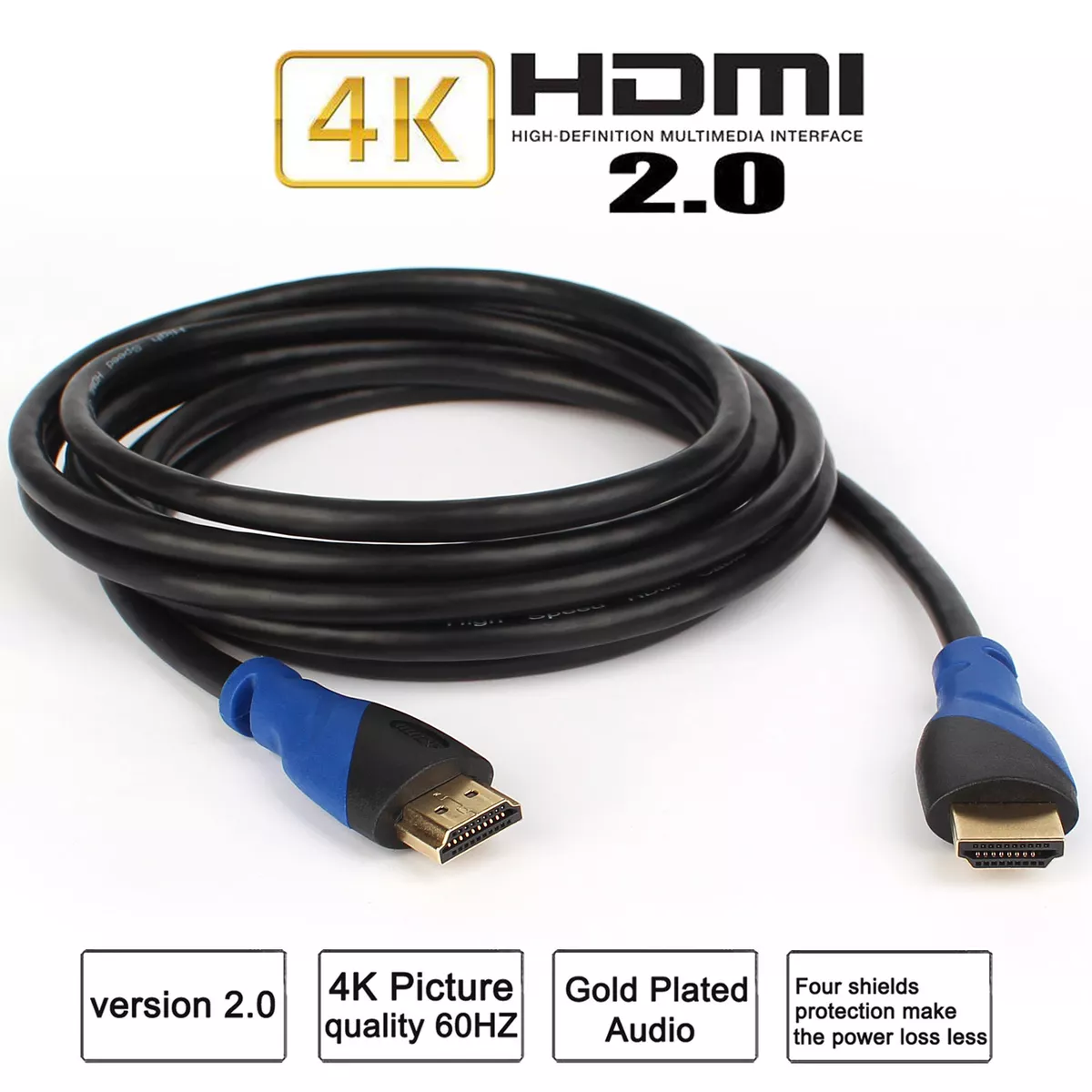 3M Super Speed HDMI Cable HDMI Type A Standard HDMI 2.1 2.0 1.4