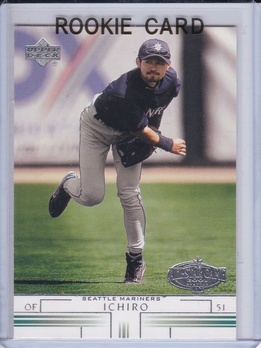 2001 UPPER DECK イチロー　ルーキーカード　RC 世界で1枚のみ ICHIRO SUZUKI ROOKIE CARD 2001 Upper Deck ALL-STAR GAME Baseball