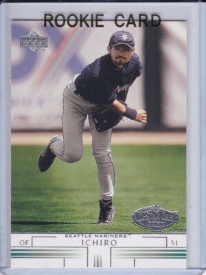 ICHIRO SUZUKI ROOKIE CARD 2001 Upper Deck ALL-STAR GAME Baseball