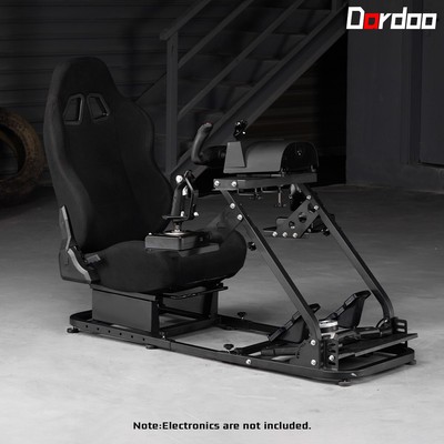 Dardoo G920 Flight Racing Sim Cockpit Adjustable Fit Logitech G29 Thrustmaster