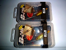 (LOT OF 2) LUCKY CRAFT B-MH SKIRTLESS BUZZBAIT 7/16OZ B-MH-989 ORANGE GOLD F3101