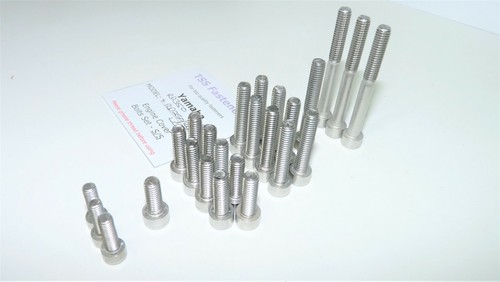 Yamaha RD250 / RD350 LC / RD350 YPVS - Engine Covers Bolts Set - Stainless Steel - Picture 2 of 5