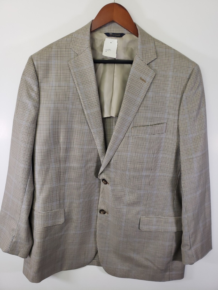 Brooks Brothers Fitzgerald Brooks Cool 46R Full Canvas Blazer Suit - Main Image