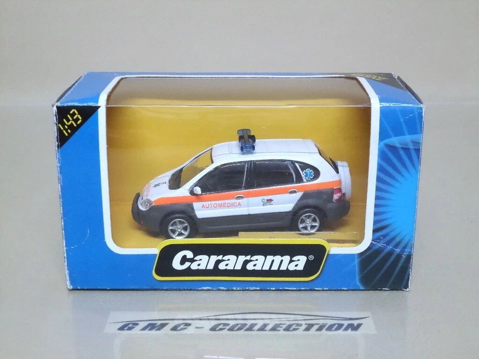 RENAULT SCENiC RX4 2006 AUTOMEDiCA AMBULANZA MOTORAMA CARARAMA HONGWELL 1/43 - Immagine 3 di 3