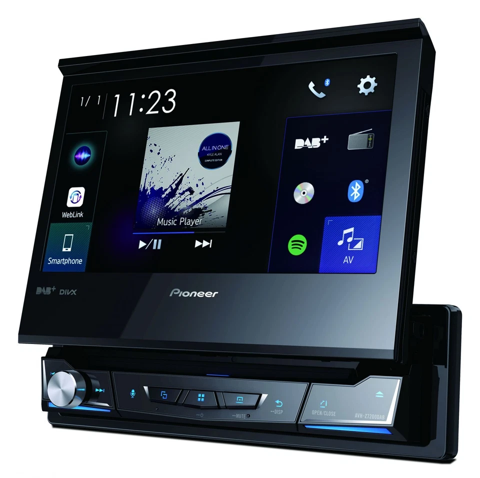 Pioneer AVH-Z7200DAB CD/DVD/MP3-Autoradio Touchscreen DAB Bluetooth iPod Car USB - Bild 3 von 3