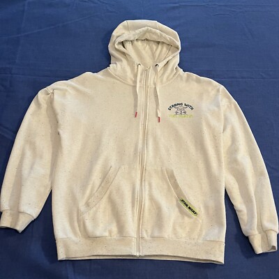 Star Wars Hoodie Adult Small Beige Grogu Baby Yoda