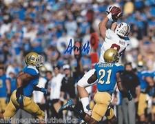AUSTIN HOOPER STANFORD CARDINAL SIGNED 8X10 PHOTO W/COA ROSE BOWL NFL DRAFT 2016