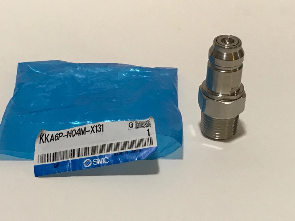 KKA6P-N04M-X131 , SMC Pneumatics, Fitting, Quick Connect, SS - Image 3 of 4