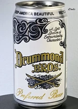 DRUMMOND BROS PREFERRED KEEP AMERICA BEAUTIFUL SWORD BEER CAN EVANSVILLE INDIANA