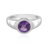 Cavill Amethyst Ring 1,79Ct Rundschliff 925 Silber Damen Echtschmuck-