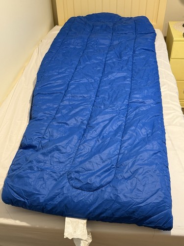 Slumberjack Mummy Style Hollofil II Long 32x84 Blue Sleeping Bag - Picture 3 of 6