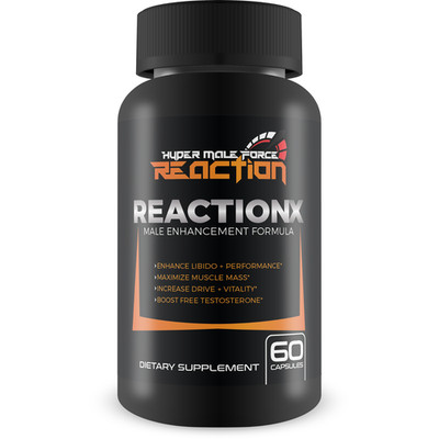 Reaction X Male Formula - Support Libido & Performance - Boost Muscle Health