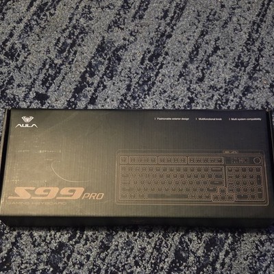 AULA S99Pro Wired Gaming Keyboard QWERTY English Multifunctional Knob Multicolor