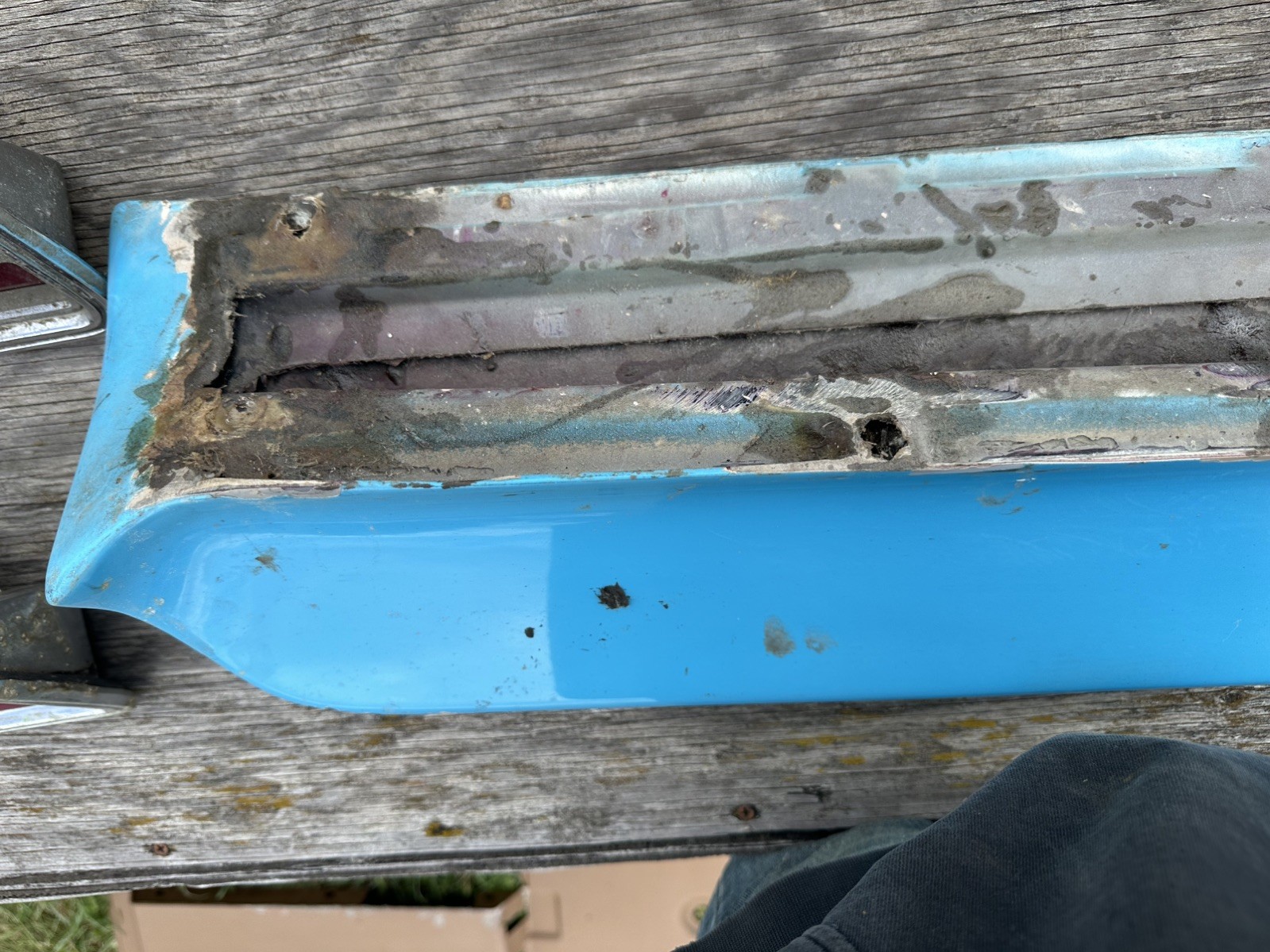 1970 AMC AMX REAR Donahue FIBERGLASS SPOILER | eBay