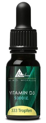 Vitamin D3 5.000 I.E. Tropfen (10 ml) nach Dr. med. Michalzik - von BIOTIKON 