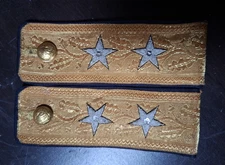 Romanian general Navy epaulettes  Communist period   Rear Admiral