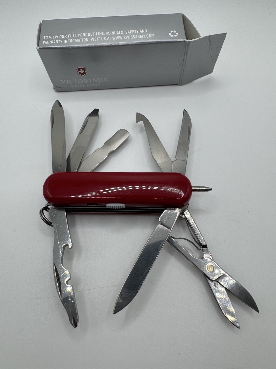 Victorinox MiniChamp Red 53973 Swiss Army Knife SAK 58mm Multi