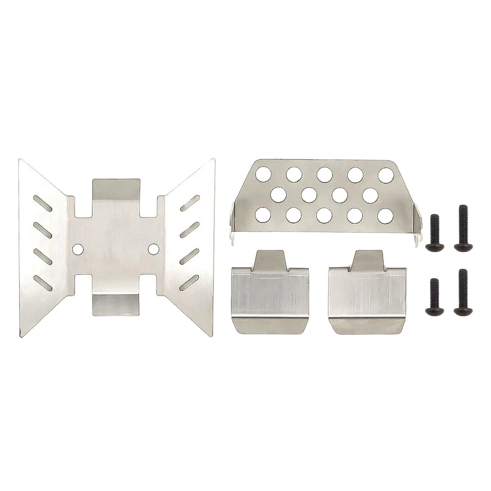 1/10 RC Car Steel Chassis Guard Plate for Axial SCX10 III Crawler DIY Upgrade - Image 2 of 4