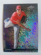 2026 Leaf metal stainless CHASE SHORES #ed 4/10!! Los Angeles Angels