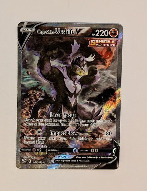 Single Strike Urshifu V #151 Pokemon Battle Styles (NM)