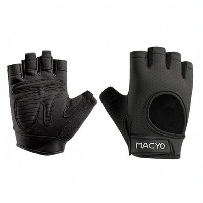 Rutschfeste Handschuhe mit Handgelenkband rutschfest Halbfingerhandschuhe
