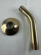 Open Box Delta Shower Arm and Flange Champagne Bronze Free Shipping…