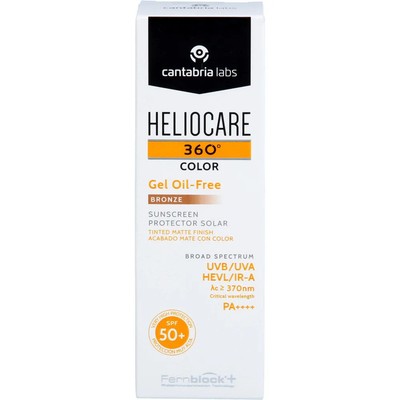 Heliocare 360° Color Gel Oil-free Bronze 50ml - 13922304