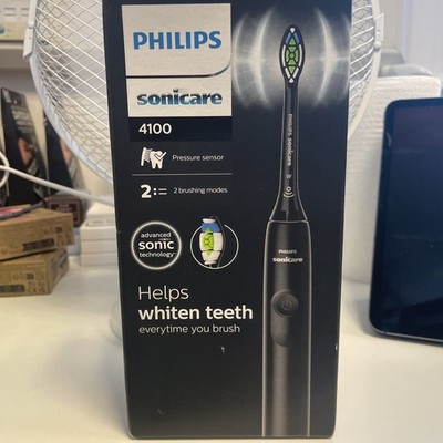 Philips Sonicare Series 4100 Elektrische Zahnbürste - Schwarz (HX3681/54) Mundpflege  