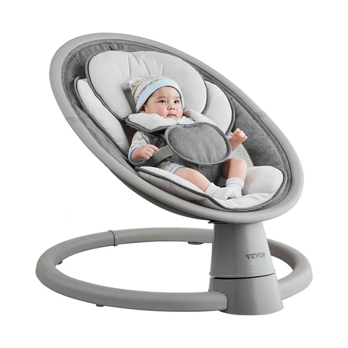 VEVOR Columpio para Bebés con 5 Velocidades Control Remoto 690 x 610 x 520 mm - Imagen 9 de 12