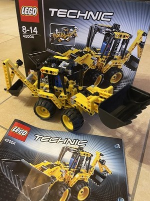LEGO Technic 42004 inkl OVP Mini-Baggerlader/ Schaufelbagger/ Radlader (2-in-1) 