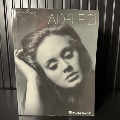 Adele 21 Songbook Piano Vocal Guitar Rolling In The Deep Sheet Music Book 2010