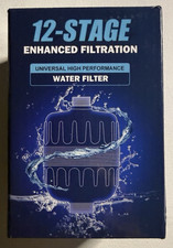 12  Stage High  Performance Shower Water Filter   Universal Fit