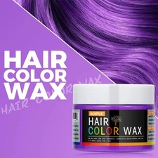 Temporary Hair Colour Wax Hair Dye Mud Beard Eyebrow Washable Colour Cream