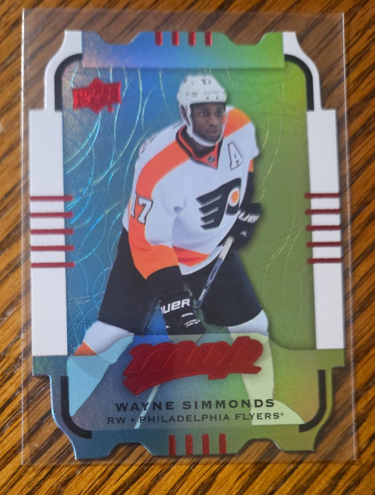 Wayne Simmonds  -2015-16 Upper Deck MVP Colors and Contours Teal Level 2 No.80