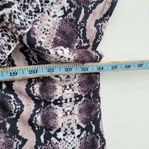 Kaleidoscope Blouse Women Size 16 Brown Animal Print Ladies Ruffle Top - Picture 8 of 9