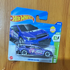 Hot Wheels Custom Kia EV6 2025 1:64 Purple/Black Diecast Unopened Box HYW22-N521