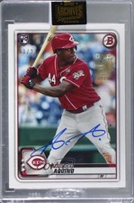 2021 Topps Archives Signature Series 11/23 Aristides Aquino Buyback Auto s7f