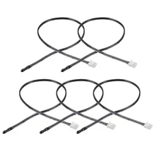 5 Pcs 5K NTC Thermistor Probe 15.7" Epoxy Sensitive Temperature Temp Sensor