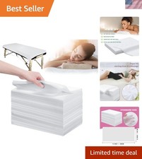 Disposable Bed Sheets 100 Pcs 31" x 71" Massage Table Sheets Non Woven Fabric...