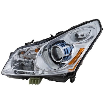 Driver Side HID/Xenon Headlight For Infiniti G37 2009 with Bulb(s)