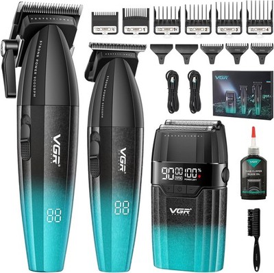 VGR 640 S3 3 in 1 Haarschneidemaschine Für Herren, Profi Haarschneider Haartrimm