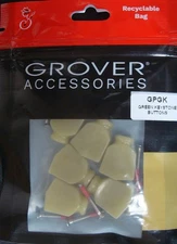 Grover GPGK Green Keystone Buttons (Set of 6)