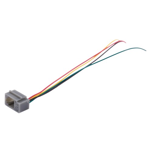 10 Pcs 616E 4P4C RJ9 Female Telephone Connector Adapter w 4 Wires 8cm N7Z93685 - Afbeelding 4 van 8