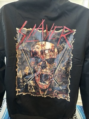 Rare XL Slayer 2019  Final World Tour  Sword Skull Jacket Extra Large New