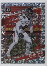 2021 Panini Donruss Optic Silver Circles Prizm 58/125 Deion Jones #155 1u6