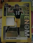 2025 Donruss Optic Will Howard Neon Yellow (RAW)