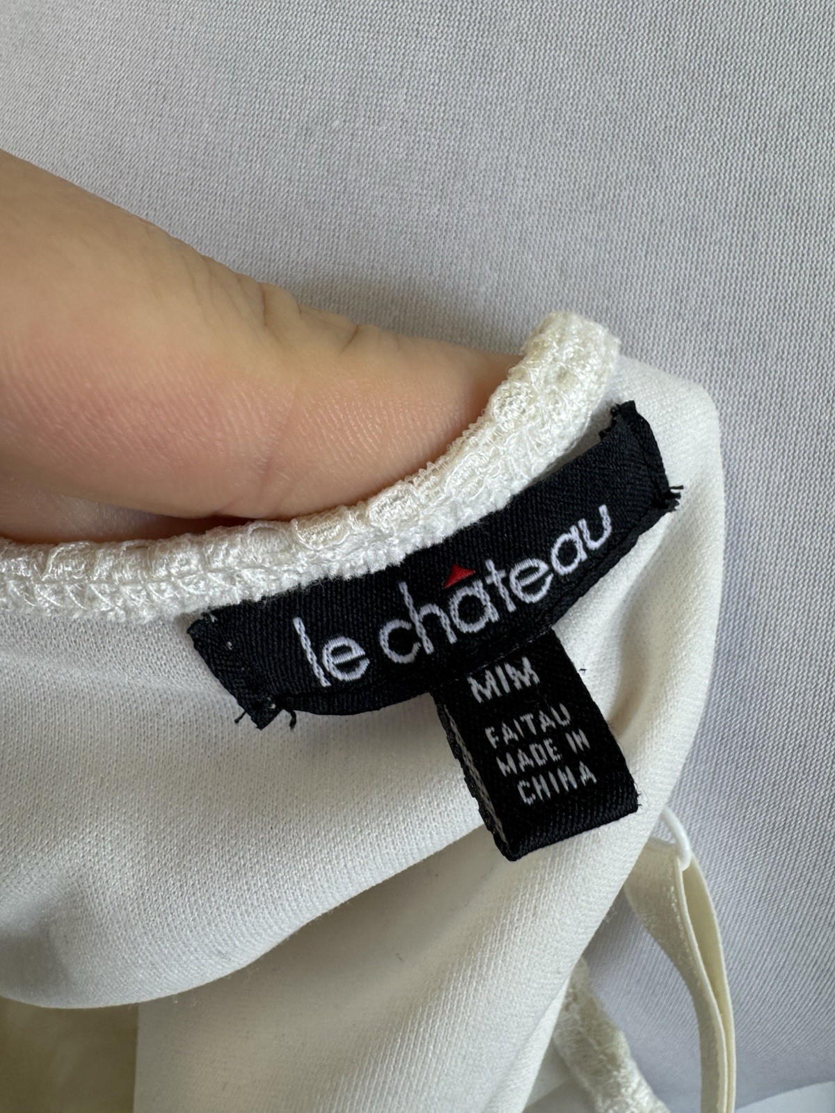 White Lace Cami Tank Top Ethereal Cottage Fairy Angel Coquette Romantic Pretty M