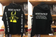Bathory Band Hoodie Black Men S-5XL
