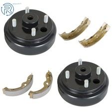 FOR EZGO 70795G01 Rear Brake Hub Drums Brake Shoe Kit Electric TXT 96+ Golf Cart