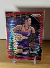 2025 Panini - WNBA Prizm Satou Sabally Red Pulsar Prizm /299